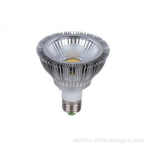 par30 led lamp with glass cover